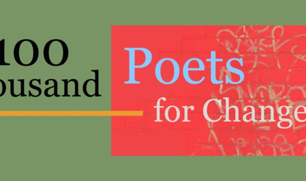 100 Thousand Poets for Change logo